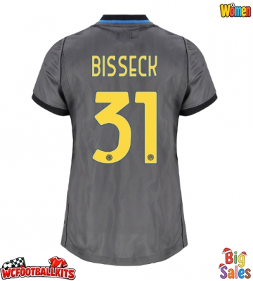Inter Milan Yann Bisseck #31 Replica Third Stadium Shirt for Women 2026-27 Short Sleeve